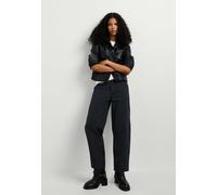 Funktionshose PEPE JEANS "trousers LEANNE PANT", Damen, Gr. M, schwarz-weiß (schwarz), 100% Baumwolle, Hosen Funktionshose (97262607-M) schwarz