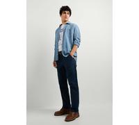 Funktionshose PEPE JEANS "trousers RELAXED WASHED CARPENTER CANVAS PANT", Herren, Gr. 30, blau (ink blau), 98% Baumwolle, 2% Elasthan, Hosen Funktionshose (74033725-30) ink blau