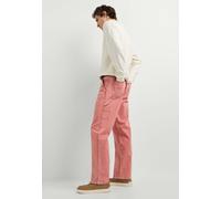 Funktionshose PEPE JEANS "trousers RELAXED WASHED CARPENTER CANVAS PANT", Herren, Gr. 34, rosa (cinnabar rot), 98% Baumwolle, 2% Elasthan, Hosen Funktionshose (85329131-34) cinnabar rot
