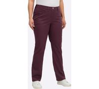 Funktionshose SHEEGO, Herren, Gr. 48, Normalgrößen, burgund, 98% Baumwolle, 2% Elasthan, unifarben, Hosen Funktionshose (15178250-48) burgund