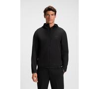 Funktionsjacke BOSS GREEN "L Commuter", Herren, Gr. 3XL, schwarz (schwarz001), Web, Obermaterial: 95% Polyester, 5% Elasthan, unifarben, regular fit, hoch geschlossener Ausschnitt, Raglanärmel Umschla