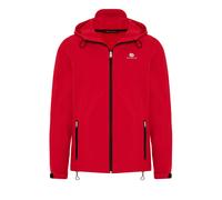 Funktionsjacke CIPO & BAXX "CJ289", Herren, Gr. S, rot, Stoff, 100% Polyester, unifarben, regular fit normal, Jacken Funktionsjacke, im unifarbenen Look (90414029-S) rot