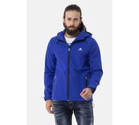 Funktionsjacke CIPO & BAXX "CJ289", Herren, Gr. L, blau (saxeblau), Stoff, 100% Polyester, unifarben, regular fit normal, Jacken Funktionsjacke, im unifarbenen Look (43737904-L) saxeblau