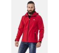 Funktionsjacke CIPO & BAXX "CJ289", Herren, Gr. L, rot, Stoff, 100% Polyester, unifarben, regular fit normal, Jacken Funktionsjacke, im unifarbenen Look (90414029-L) rot