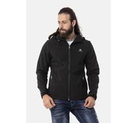 Funktionsjacke CIPO & BAXX "CJ289", Herren, Gr. L, schwarz, Stoff, 100% Polyester, unifarben, regular fit normal, Jacken Funktionsjacke, im unifarbenen Look (13642751-L) schwarz