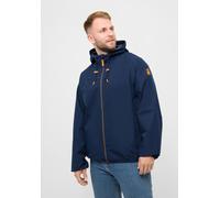 Funktionsjacke DERBE "Packby", Herren, Gr. XL, navy peony, Obermaterial: 100% Polyester. Futter: 100% Polyester, normal, Raglanärmel Bündchen, Jacken Funktionsjacke, faltbare Jacke, wasserabweisend, w