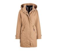 Funktionsjacke GOLDNER "Kapuzenjacke mit 3-in-1-Funktion", Damen, Gr. 40, braun (milchkaffee), Obermaterial: 100% Polyester PES., Sonstiges, Jacken Funktionsjacke, Jacke mit herausnehmbarer Steppjacke