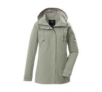 Funktionsjacke "GS 106 WMN JCKT", Damen, Gr. 48, dunkelgrün, Obermaterial: 100% Polyester;Futter: 100% Polyester, G.I.G.A. DX BY KILLTEC, Jacken Funktionsjacke, Winddichte, wasserabweisende Damenjacke