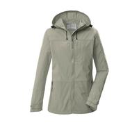 Funktionsjacke "GS 17 WMN JCKT", Damen, Gr. 50, dunkelgrün, Obermaterial: 100% Polyester.Futter: 80% Polyester, 20% Baumwolle, G.I.G.A. DX BY KILLTEC, Jacken Funktionsjacke, Leichte, schnelltrocknende