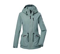 Funktionsjacke "GS 55 WMN JCKT", Damen, Gr. 38, grün, Obermaterial: 100% Polyester;Futter: 100% Polyester, G.I.G.A. DX BY KILLTEC, Jacken Funktionsjacke, Wetterfeste Damenjacke, wind- u wasserdicht, a