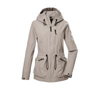 G.I.G.A. DX Damen Funktionsjacke/Outdoorjacke wasserdicht mit Kapuze GS 55 WMN JCKT, hellsand, 40, 42710-000