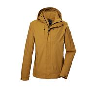 Funktionsjacke "GS 59 MN JCKT", Herren, Gr. 3XL, gelb (curry), Obermaterial: 100% Polyester.Futter: 100% Polyester, G.I.G.A. DX BY KILLTEC, Jacken Funktionsjacke, Herrenjacke im urbanen Look, wasser- 
