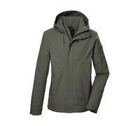 Funktionsjacke "GS 59 MN JCKT", Herren, Gr. 3XL, grün (olivgrün), Obermaterial: 100% Polyester;Futter: 100% Polyester, G.I.G.A. DX BY KILLTEC, Jacken Funktionsjacke, Herrenjacke im urbanen Look, wasse