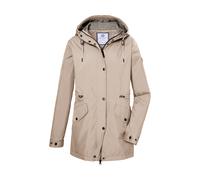 Funktionsjacke "GS 68 WMN JCKT", Damen, Gr. 42, beige (hellbeige), Obermaterial: 100% Polyester;Futter: 100% Polyester, G.I.G.A. DX BY KILLTEC, Jacken, Atmungsaktive, winddichte, wasserabweisende Dame