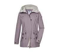 Funktionsjacke "GS 72 WMN JCKT", Damen, Gr. 38, lila (lavendel), Oberstoff: 100% Polyester, Futter: 100% Polyester (recycelt), G.I.G.A. DX BY KILLTEC, sportlich, Jacken, wind- u wasserdicht, PFAS-frei