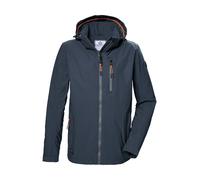 Funktionsjacke "GS 81 MN JCKT", Herren, Gr. L, blau (dunkelblau), Oberstoff: 100% Polyester, Futter: 100% Polyester (recycelt), G.I.G.A. DX BY KILLTEC, sportlich, Jacken, Wasserabweisende Herrenjacke,