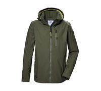 Funktionsjacke "GS 81 MN JCKT", Herren, Gr. S, grün (olivgrün), Oberstoff: 100% Polyester, Futter: 100% Polyester (recycelt), G.I.G.A. DX BY KILLTEC, sportlich, Jacken, Wasserabweisende Herrenjacke, a