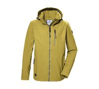 Funktionsjacke "GS 81 MN JCKT", Herren, Gr. XXL, gelb (senf), Oberstoff: 100% Polyester, Futter: 100% Polyester (recycelt), G.I.G.A. DX BY KILLTEC, sportlich, Jacken, Wasserabweisende Herrenjacke, abn