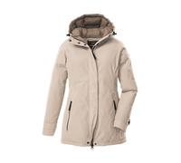 Funktionsjacke "GW 23 WMN JCKT", Damen, Gr. 46, beige (hellbeige), Oberstoff: 88% Polyester, 12% Baumwolle, Futter: 100% Polyester (recycelt), Füllung: 100% Polyester, G.I.G.A. DX BY KILLTEC, sportlic