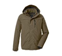 Funktionsjacke "GW 39 MN JCKT", Herren, Gr. XL, braun (schlamm), Oberstoff: 88% Polyester, 12% Baumwolle, Futter: 100% Polyester (recycelt), Wattierung: 100% Polyester, G.I.G.A. DX BY KILLTEC, sportli