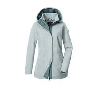 Funktionsjacke "GW 78 WMN JCKT", Damen, Gr. 46, blau (graublau), Oberseite: 100% Polyester;Rückseite: 100% Polyester;Futter: 100% Polyester, G.I.G.A. DX BY KILLTEC, Jacken Funktionsjacke, Wärmende, wi
