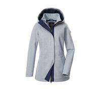 Funktionsjacke "GW 91 WMN JCKT", Damen, Gr. 36, grau (stahlblau), Oberseite: 100% Polyester.Rückseite: 100% Polyester.Futter: 100% Polyester, G.I.G.A. DX BY KILLTEC, Jacken Funktionsjacke, Wärmende, w