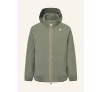 Funktionsjacke K-WAY "K-Way Funktionsjacke AMAURY STRETCH NYLON JERSEY", Herren, Gr. XL, grün lichen, Obermaterial: 93% Nylon, 7% Elastan, Jacken Funktionsjacke (14676728-XL) grün lichen