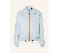 Funktionsjacke K-WAY "K-Way Funktionsjacke LE VRAI 4.0 AZELIE WARM", Damen, Gr. L, grau, Obermaterial: 100% Nylon, Füllung: 100% Polyester, Jacken Funktionsjacke (64510105-L)