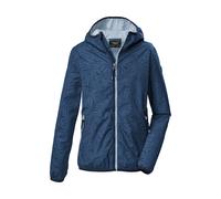 Funktionsjacke KILLTEC "KOS 163 GRLS JCKT", Mädchen, Gr. 140, dunkelblau, Obermaterial: 100% Polyester.Futter: 100% Polyester, Jacken Funktionsjacke, Leichte, wasserdichte Mädchenjacke mit reflektiere