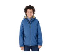 Funktionsjacke KILLTEC "KOW 377 BYS JCKT", Jungen, Gr. 140, blau (graublau), Obermaterial: 88% Polyester, 12% Baumwolle.Futter: 100% Polyester.Füllung: 100% Polyester, Jacken Funktionsjacke, Wasserdic