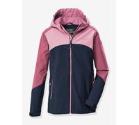 Funktionsjacke mit regulierbarer Kapuze Colourblock, wasserdicht Mädchen killtec dunkel blau Gr. 128