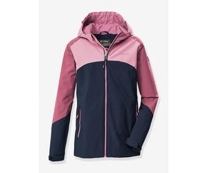 Funktionsjacke mit regulierbarer Kapuze Colourblock, wasserdicht Mädchen killtec dunkel blau Gr. 128