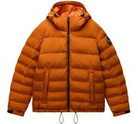 Funktionsjacke NAPAPIJRI "A-TEREZ", Herren, Gr. M, orange (orange pumpkin), Web, Obermaterial: 100% Polyamid, unifarben, regular fit normal, Rundhals, eingesetzt abgesteppte Kante, Jacken Funktionsjac