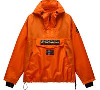 Funktionsjacke NAPAPIJRI "RAINFOREST NEXT SUM", Herren, Gr. L, orange (orange rot), Web, Obermaterial: 100% Polyamid, unifarben, regular fit normal, Rundhals, eingesetzt abgesteppte Kante mit Daumenlö