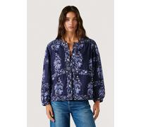 Funktionsjacke PEPE JEANS "light jacket BLITA JACKET", Damen, Gr. XS, dulwich blau, 100% Baumwolle, Jacken Funktionsjacke (57061441-XS) dulwich blau