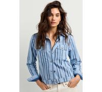 Funktionsjacke PEPE JEANS "light jacket KAROL", Damen, Gr. XL, stormy sea blau, 100% Baumwolle, Jacken Funktionsjacke (62106230-XL) stormy sea blau