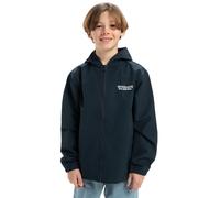 Funktionsjacke QUIKSILVER "Rain Cloud", Jungen, Gr. 8, blau (schwarz navy), 65% Baumwolle, 35% Nylon, Jacken Funktionsjacke (81453004-8) schwarz navy