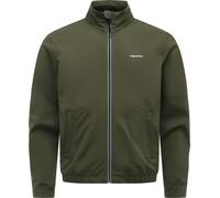 Funktionsjacke RAGWEAR "Collwie Bonded", Herren, Gr. XL (54), schwarz olive, Material: 100% Polyester, gerade hüftbedeckend, hoch geschlossener Ausschnitt, Ärmel ohne Ärmelschlitz elastischer Bund, Ja