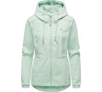 Funktionsjacke RAGWEAR "Dankka", Damen, Gr. L (40), mint, Obermaterial: 100% Polyester; Innenfutter: 100% Polyester, tailliert Po-bedeckend, hoch geschlossener Ausschnitt, Ärmel ohne Ärmelschlitz elas