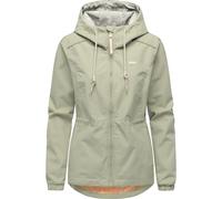 Funktionsjacke RAGWEAR "Dankka", Damen, Gr. S (36), beige (helloliv), Obermaterial: 100% Polyester. Innenfutter: 100% Polyester, tailliert Po-bedeckend, hoch geschlossener Ausschnitt, Ärmel ohne Ärmel