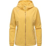 Funktionsjacke RAGWEAR "Dizzea", Damen, Gr. XL (42), gelb, Obermaterial: 100% Nylon; Innenfutter: 100% Polyester, tailliert hüftbedeckend, hoch geschlossener Ausschnitt, Ärmel ohne Ärmelschlitz elasti