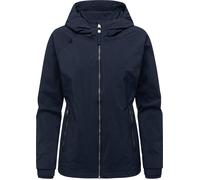 Funktionsjacke RAGWEAR "Dizzea", Damen, Gr. XXL (44), navy, Obermaterial: 100% Nylon; Innenfutter: 100% Polyester, tailliert hüftbedeckend, hoch geschlossener Ausschnitt, Ärmel ohne Ärmelschlitz elast