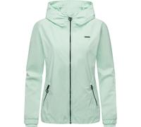 Funktionsjacke RAGWEAR "Dizzie B YOUMODO", Damen, Gr. S (36), hellmint, Obermaterial: 100% Polyester; Innenfutter: 100% Polyester, gerade hüftbedeckend, hoch geschlossener Ausschnitt, Ärmel ohne Ärmel