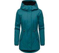 Funktionsjacke RAGWEAR "Monadis Rainy Warm", Damen, Gr. S (36), seegrün, Obermaterial: 100% Polyester; Innenfutter: 100% Polyester; Wattierung: 100% Polyester; Beschichtung: Polyurethan, tailliert hüf