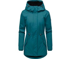 Funktionsjacke RAGWEAR "Monadis Rainy Warm", Damen, Gr. XXL (44), seegrün, Obermaterial: 100% Polyester; Innenfutter: 100% Polyester; Wattierung: 100% Polyester; Beschichtung: 100% Polyurethan, tailli