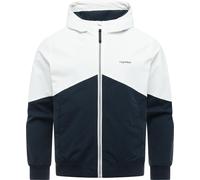 Funktionsjacke RAGWEAR "Sherwend", Herren, Gr. XL (54), schwarz-weiß (blau), Obermaterial 1: 94% Polyester, 6% Elasthan. Obermaterial 2: 100% Polyester. Innenfutter: 100% Polyester, gerade hüftbedecke