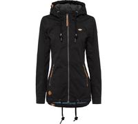 Funktionsjacke RAGWEAR "ZUZKA", Damen, Gr. S, schwarz, Web, Obermaterial: 100% Polyester. Futter: 100% Polyester, kontrastfarbene Details, unifarben, figurbetont Po-bedeckend, Jacken Funktionsjacke, s