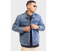 Funktionsjacke REDEFINED REBEL "Redefined Rebel Jacket RRAiden Jacket Denim REGULAR FIT", Herren, Gr. XL, blau (light blau), Web, 75% Baumwolle, 20% Polyester, 5% Viskose, lang, Jacken Funktionsjacke