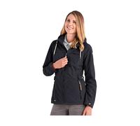 Funktionsjacke "WMN JCKT A", Damen, Gr. 38, blau (navy), Obermaterial: 100% Polyester;Futter: 100% Polyester, G.I.G.A. DX BY KILLTEC, Jacken Funktionsjacke, Damenjacke: abnehmbare Kapuze, 8.000 mm Was