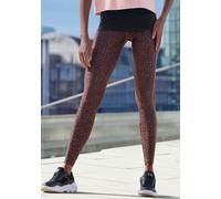LASCANA ACTIVE Funktionsleggings Damen braun Gr.M (40/42)